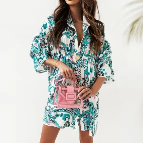 Women Shirt Dress