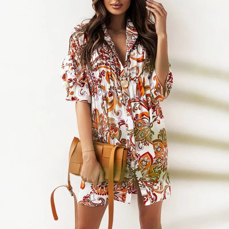 Women Shirt Dress