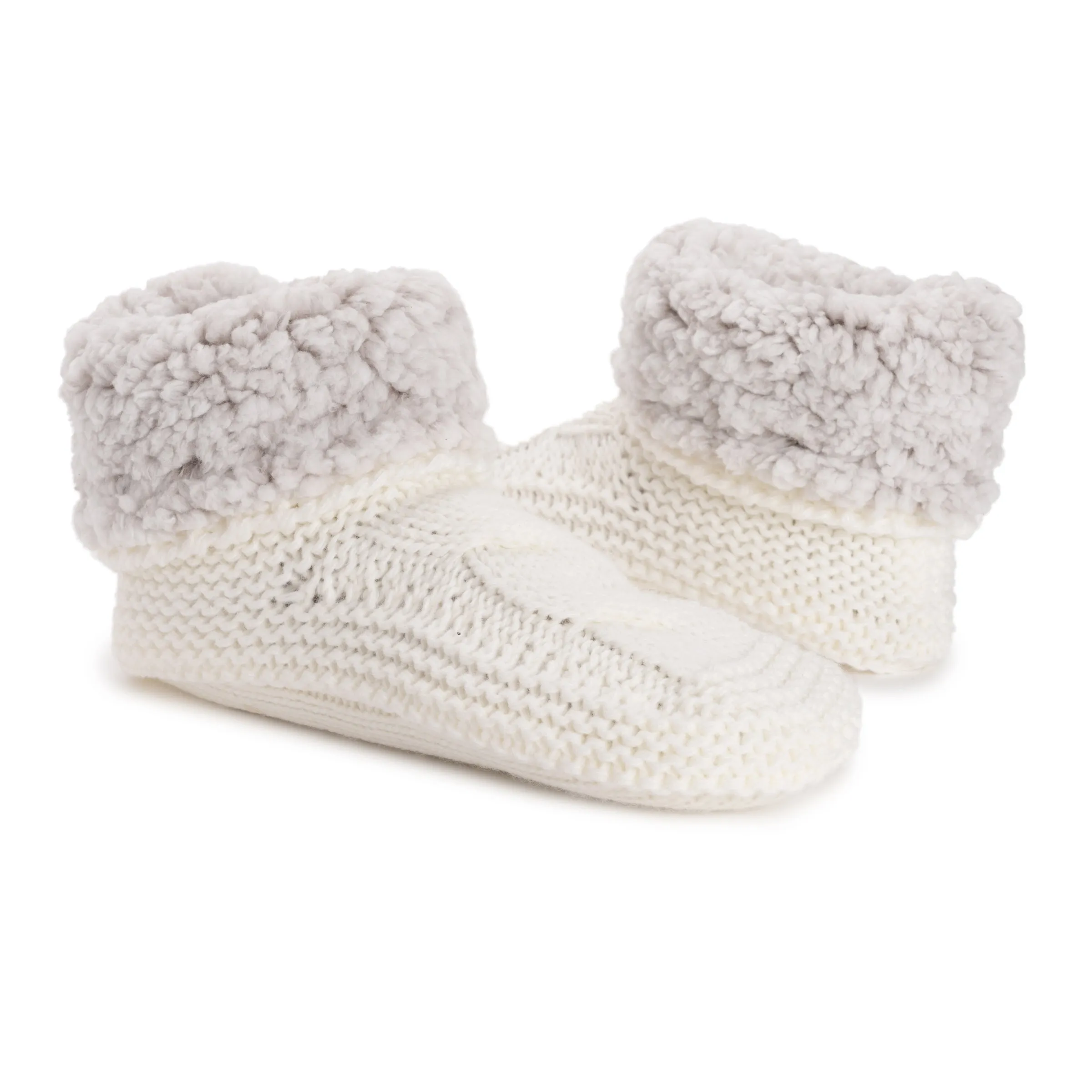 Women's Sherpa Cuff Bootie Slippers