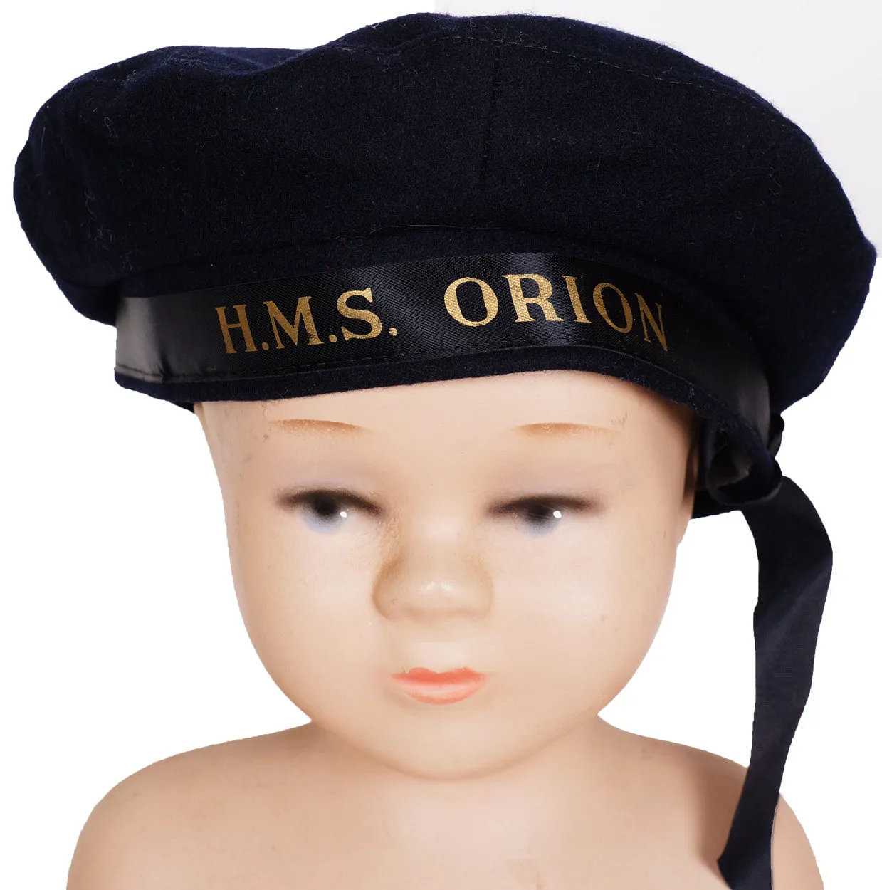 World War 2 Navy HMS Orion Sailors Hat and Coat for Child Size 5