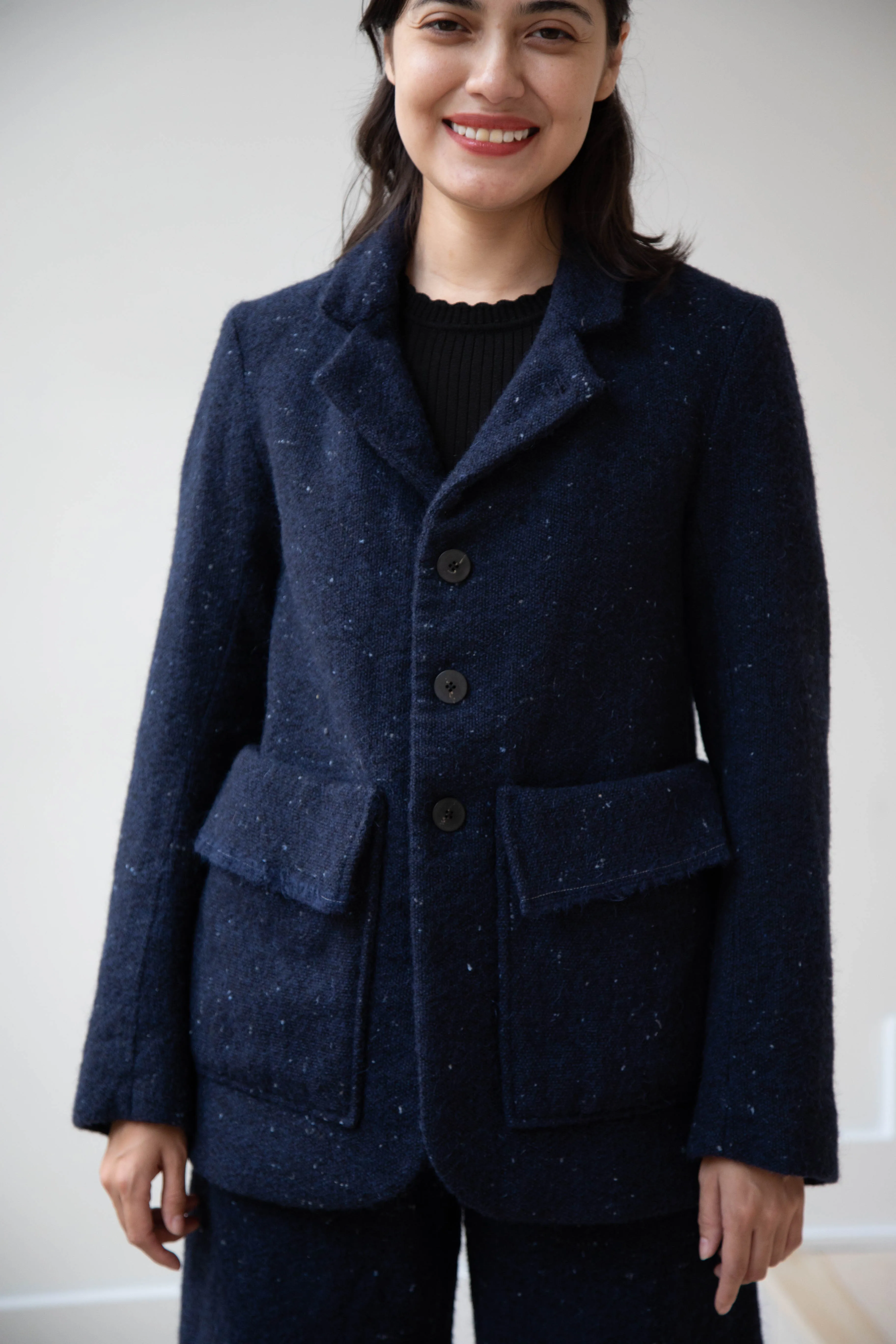 Wright & Doyle | Lucien Jacket in Encre Blue