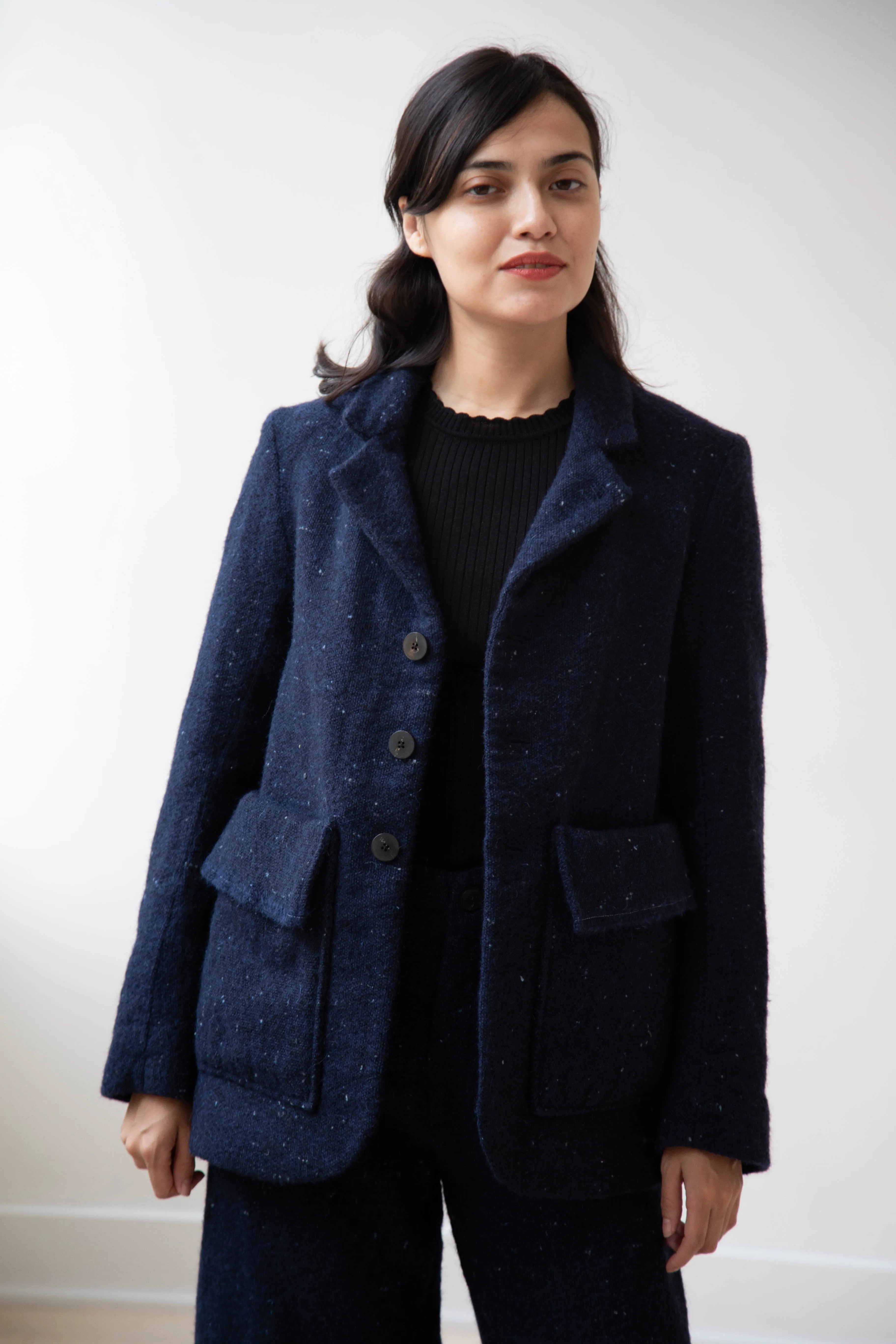 Wright & Doyle | Lucien Jacket in Encre Blue